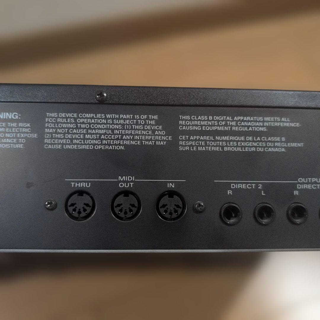 Roland JV−2080 64VOICEシンセサイザーモジュール良品！