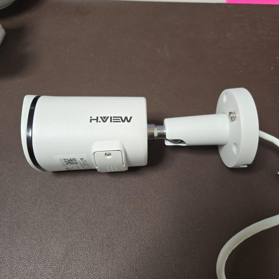 H.VIEW poe防犯カメラ　HV-800S2　 2台