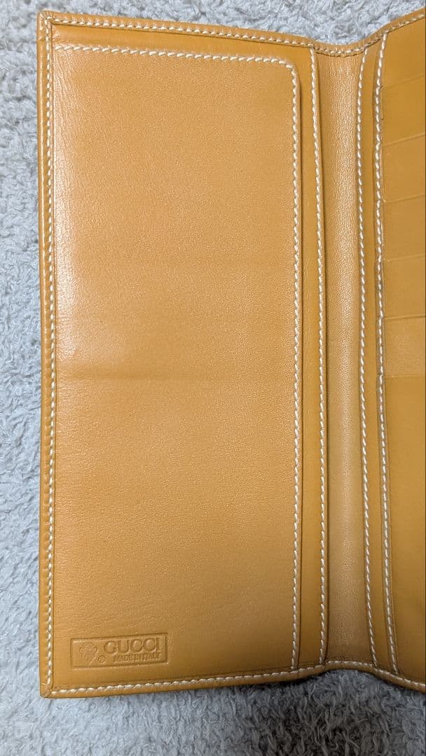 GUCCI 長財布 ベージュイタリア製 正規品