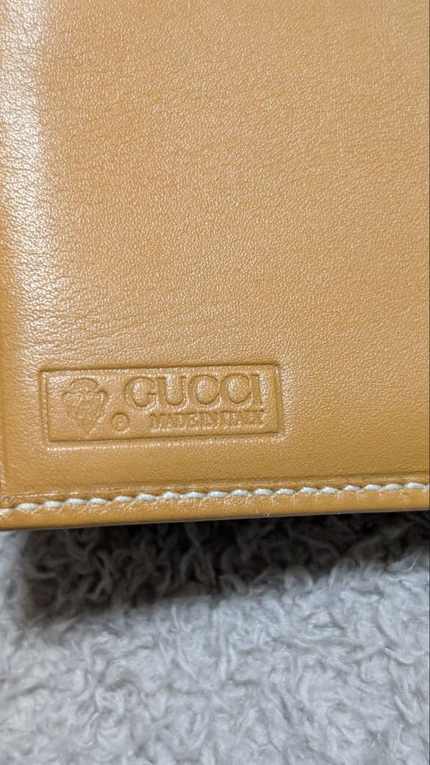 GUCCI 長財布 ベージュイタリア製 正規品