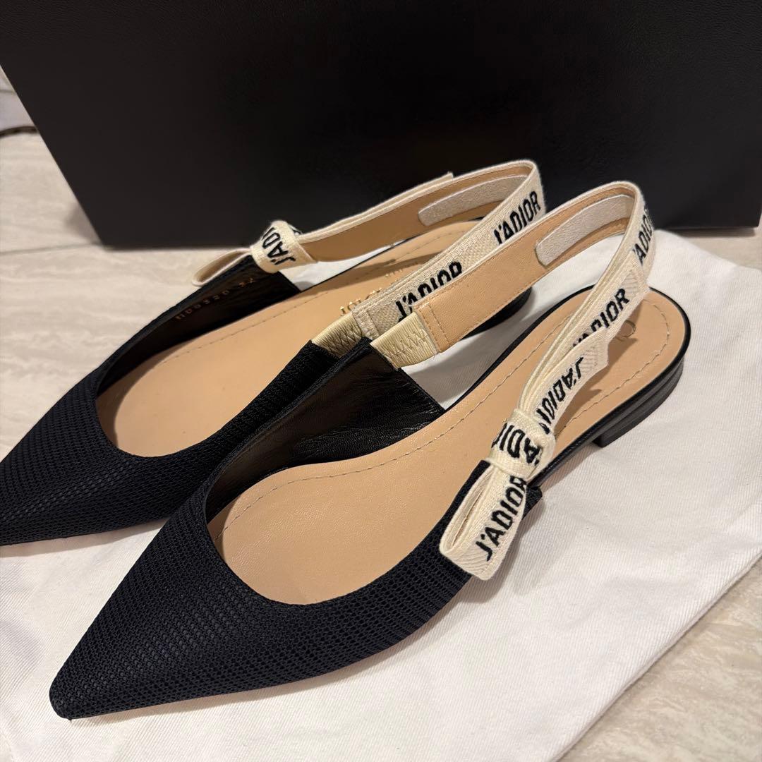 Dior スリングバック ミュール