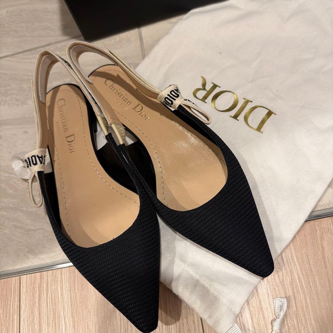 Dior スリングバック ミュール