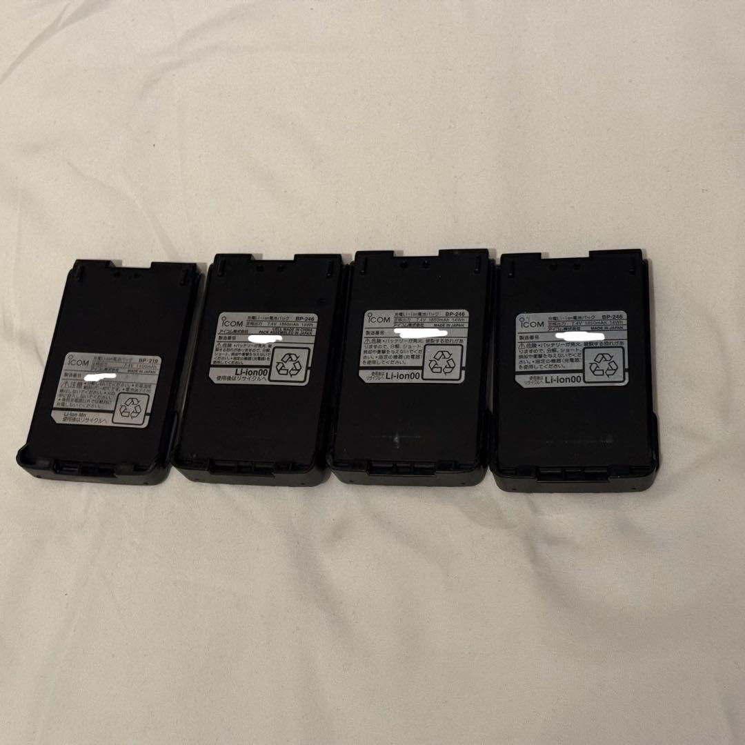 ICOM IC-4800 4台セット 特定小電力トランシーバー