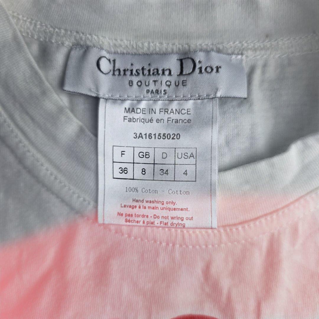 Christian Dior グラフィックTシャツ 36 希少　y16