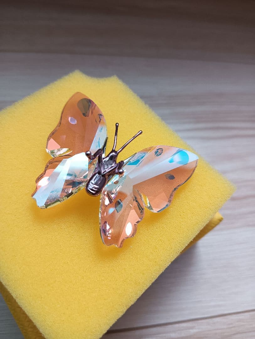 ☆スワロフスキー バタフライ 置物☆