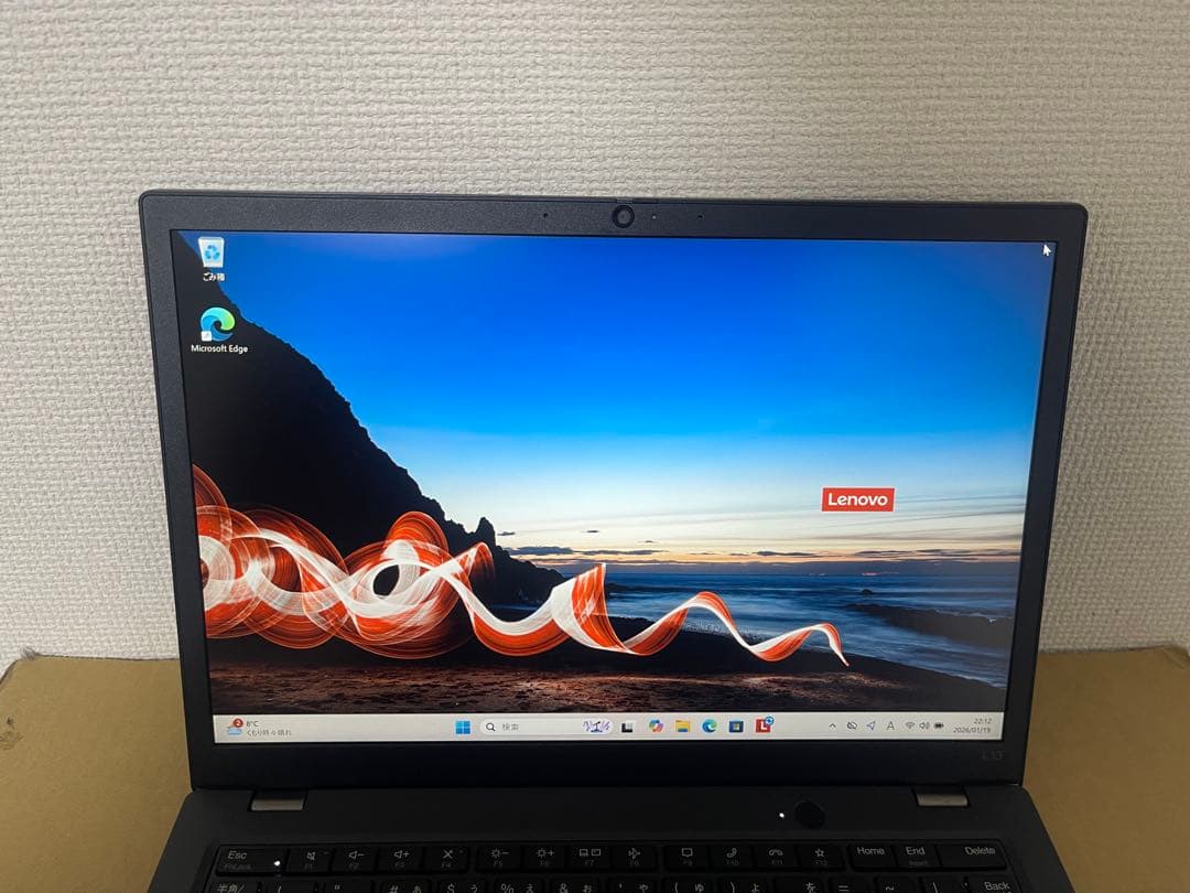 美品 ThinkPad L13 Gen4 第13世代 i7 16GBオフィス