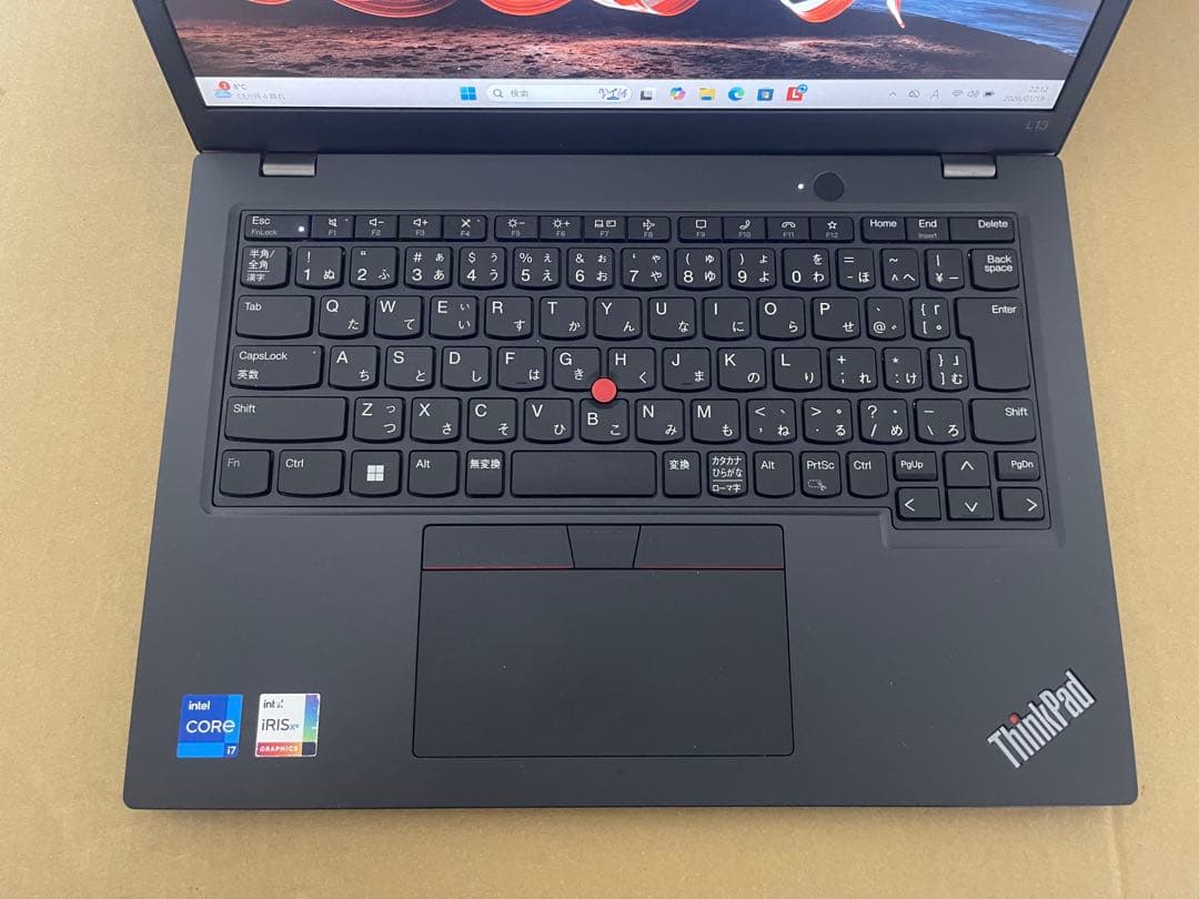 美品 ThinkPad L13 Gen4 第13世代 i7 16GBオフィス