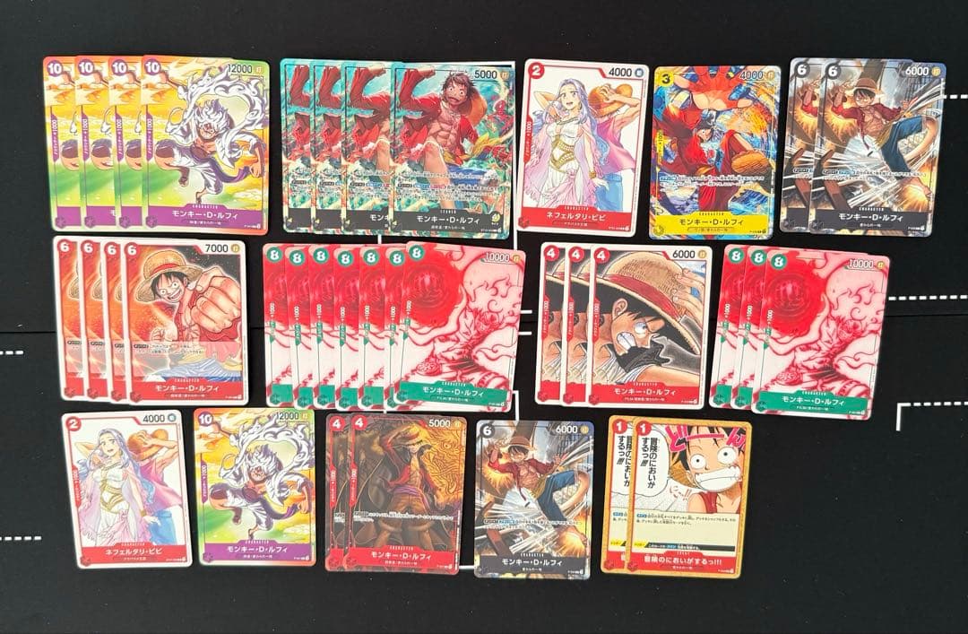 ワンピースカード　　ルフィプロモまとめ売り　パーツ　No.34