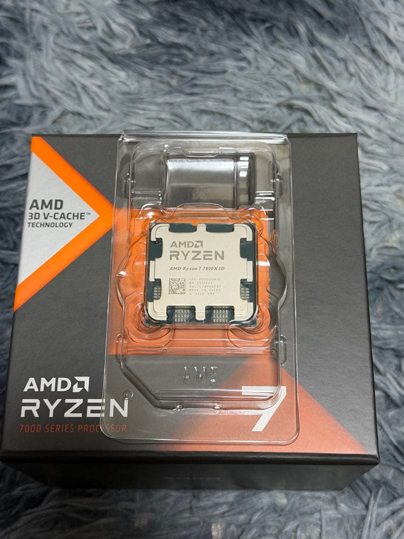 AMD Ryzen 7 7800X3D CPU 本体 新品