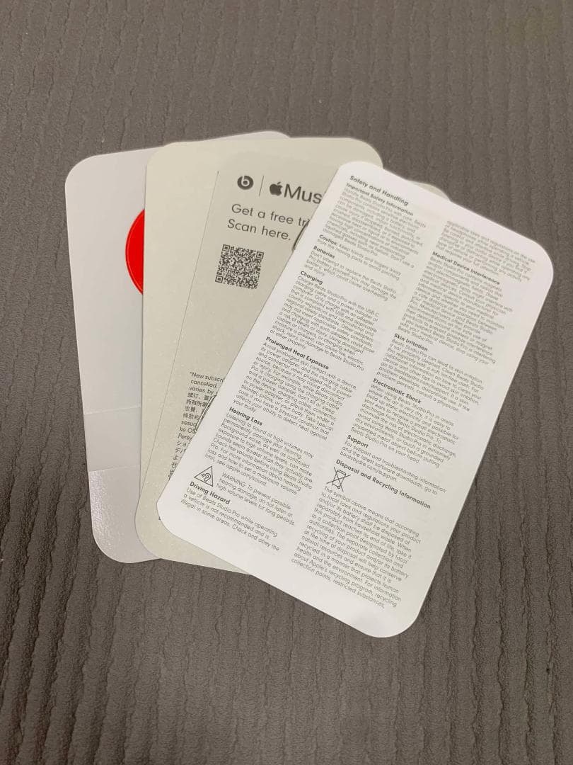 N*M様 Beats Studio Pro ブラック MQTR3PA/A