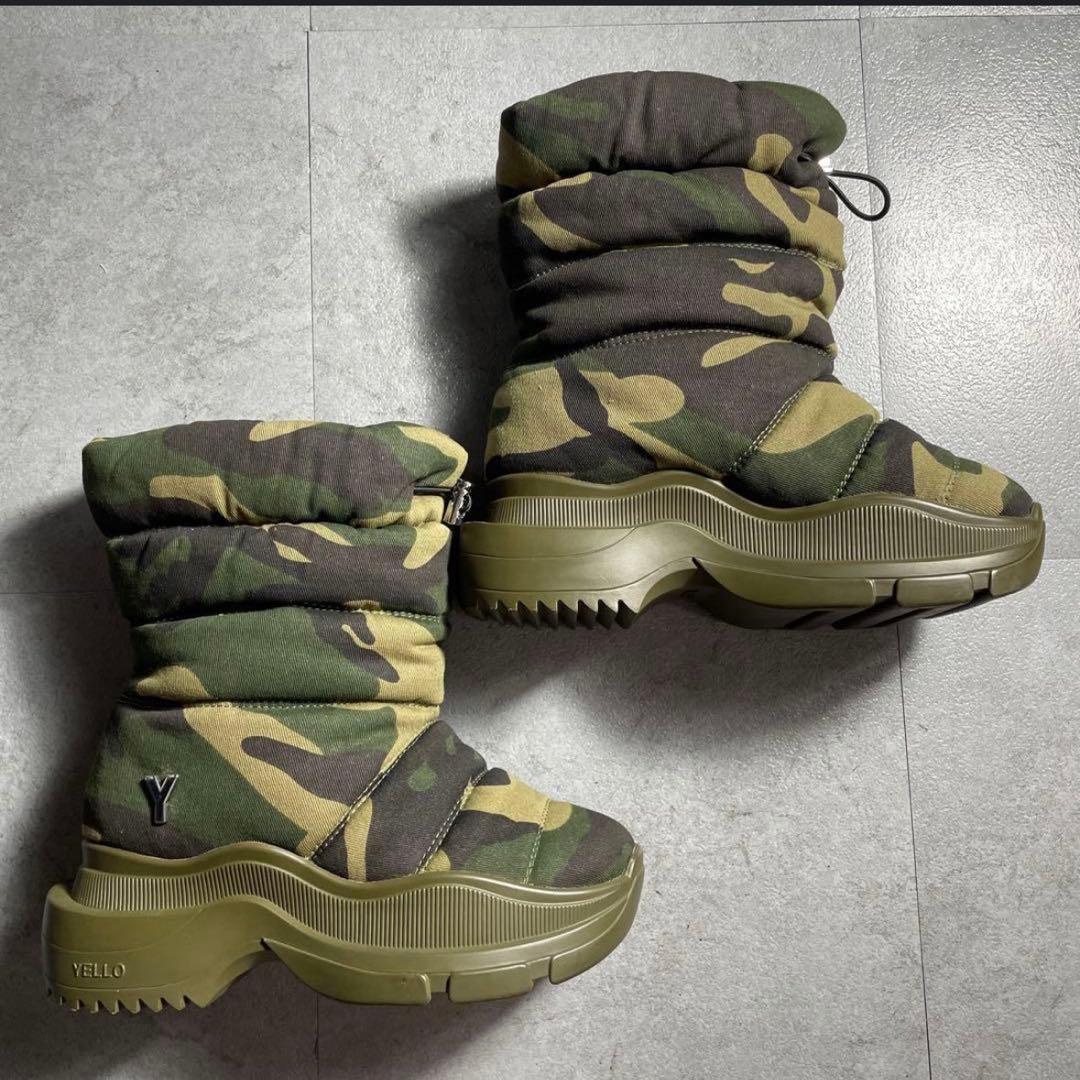 完売品YELLO G.I JANE SHORT BOOTS 迷彩柄　　L