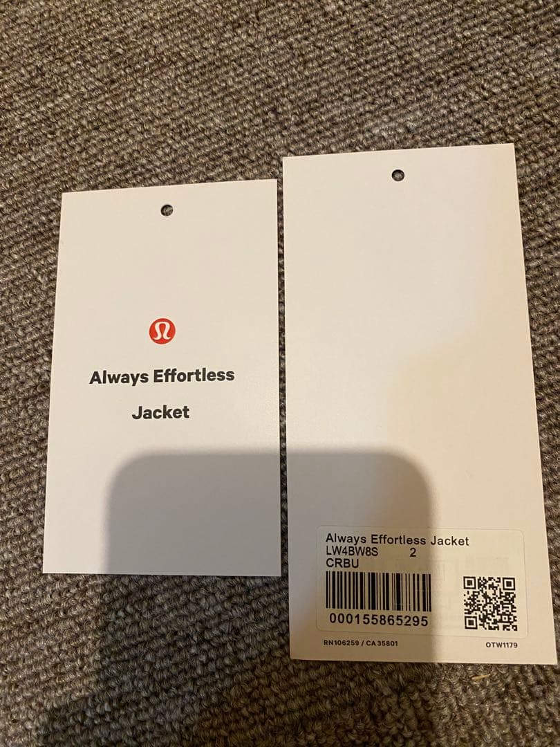 ルルレモンLululemon Always Effortlessジャケット 2