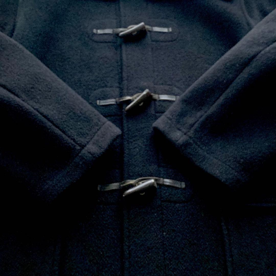 【美品】Gloverall ダッフルコート ロング 英国製 裏地チェック L