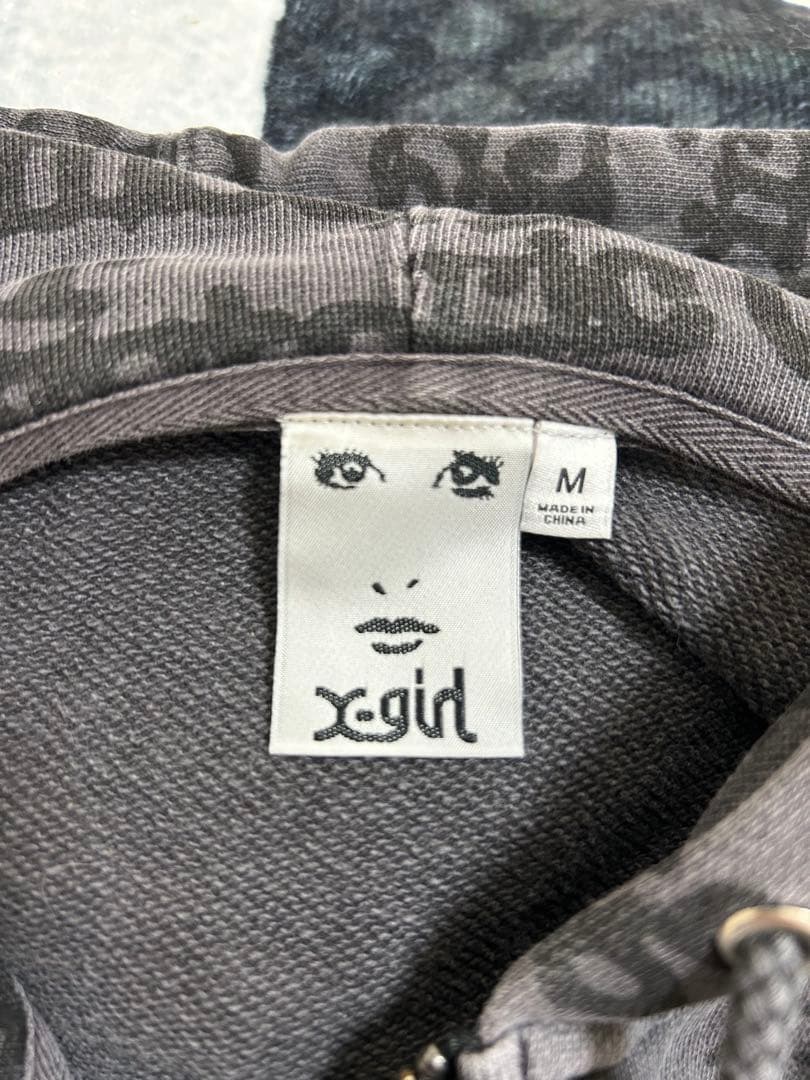 HYSTERIC GLAMOUR X-girl コラボ パーカー