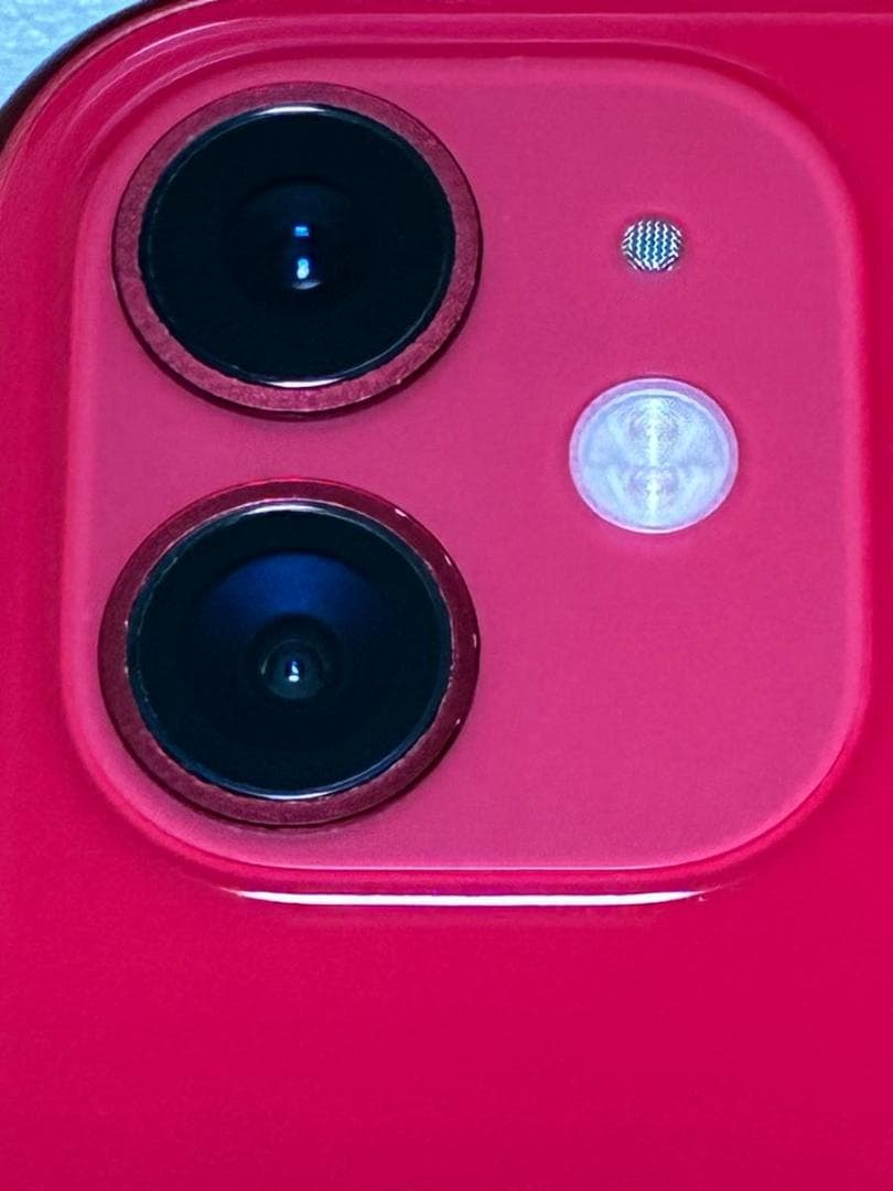 美品 iPhone11 64GB レッド SIMフリー 箱 付属品有