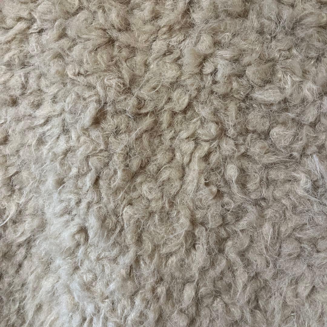 2024AW ガリャルダガランテ　フェイクファーベスト　ベージュ　フリーサイズ