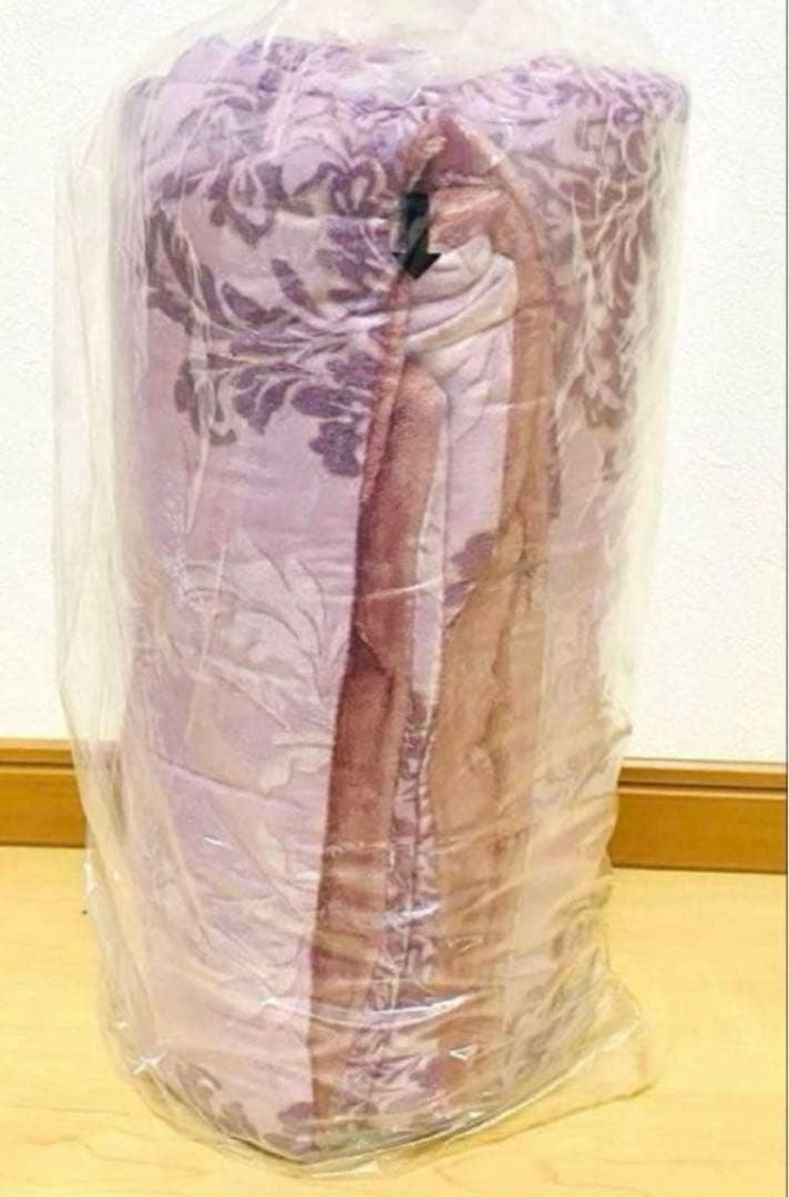 あったか6層毛布 スモーキーピンク、シルバー 2枚セット ジャパネットたかた