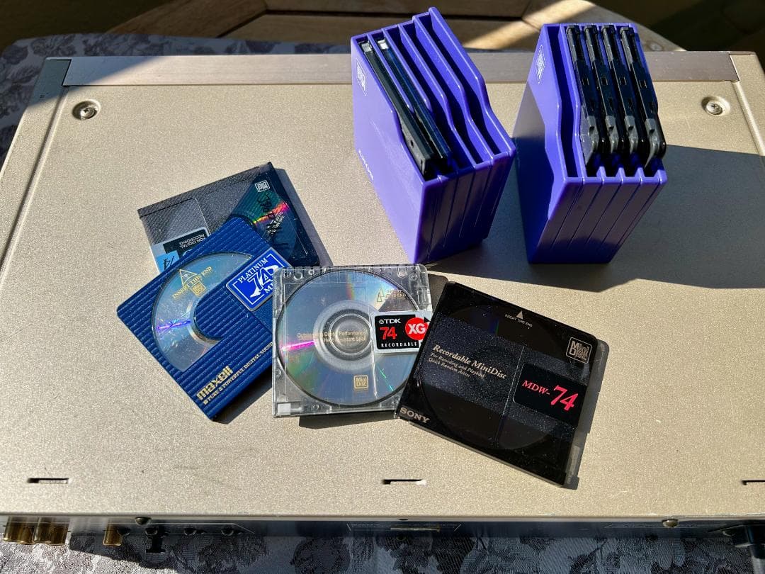 SONY MDS-JE700 MD録再デッキ（メディア付）