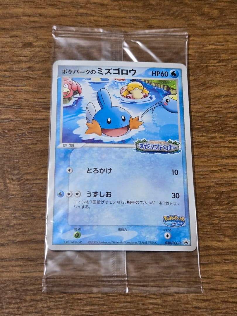 ポケパークのミズゴロウ プロモ 048/PCG-P ポケモンカード