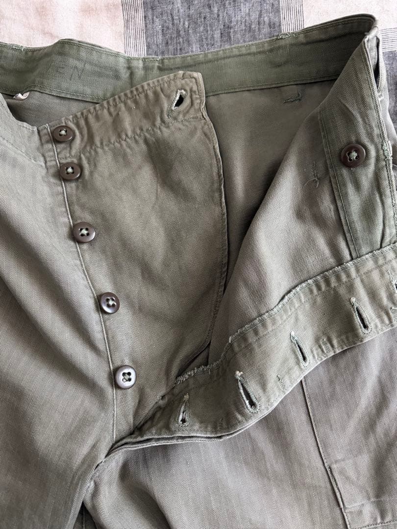 パンツ 40s \"U.S.Army\" M-43 HBT Cargo Pants W36