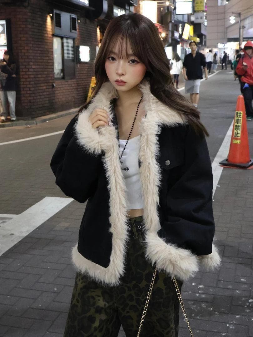 【即購入OK‼️】TRIFLE ファータッチミドルデニムジャケット