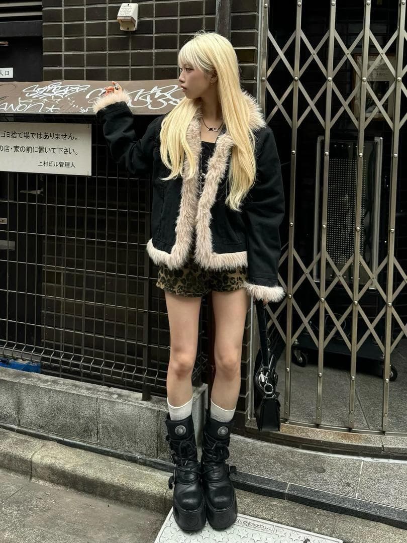 【即購入OK‼️】TRIFLE ファータッチミドルデニムジャケット