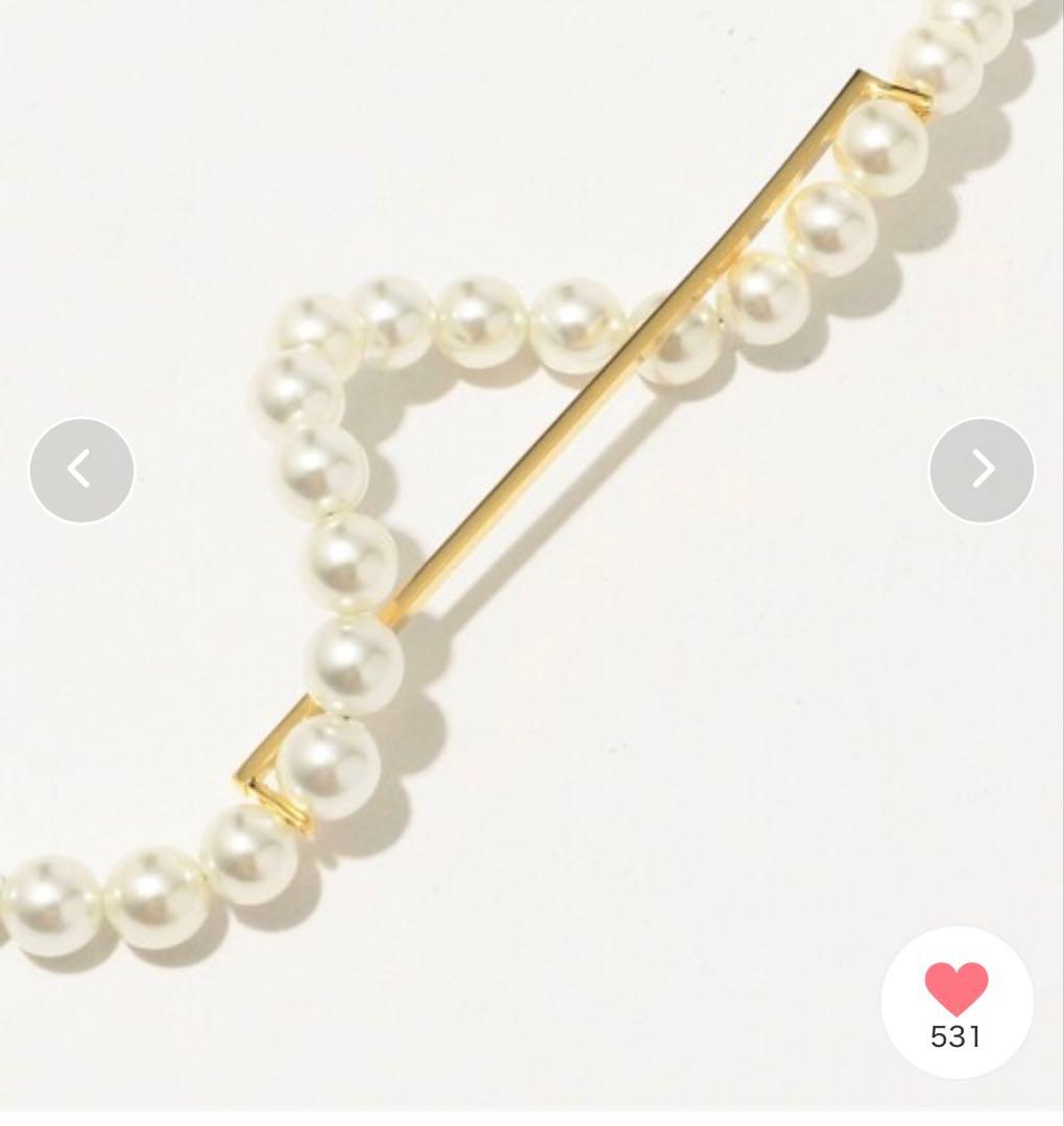 週末お値下げ　tomorrowland パールネックレスjanuka