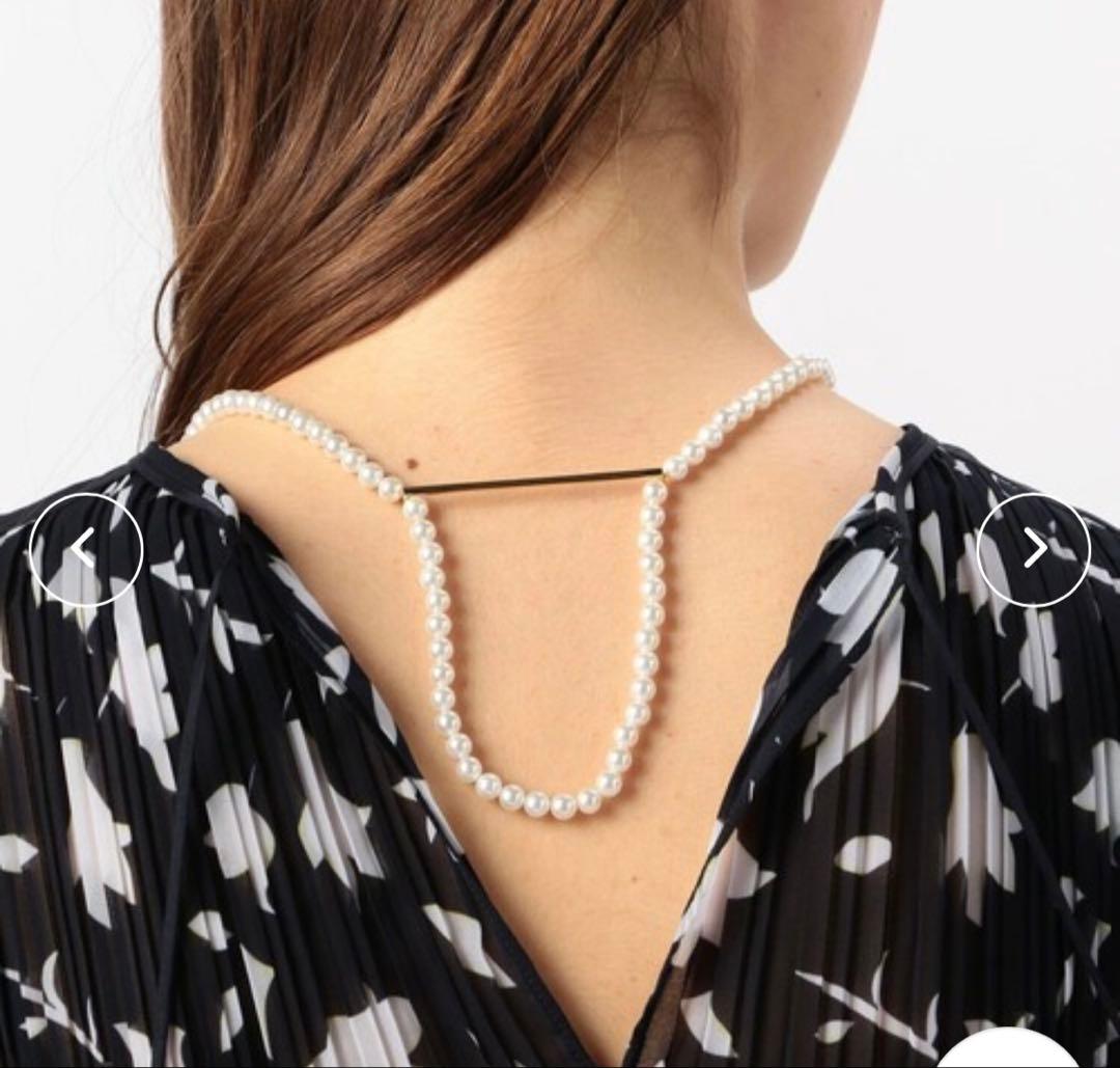 週末お値下げ　tomorrowland パールネックレスjanuka