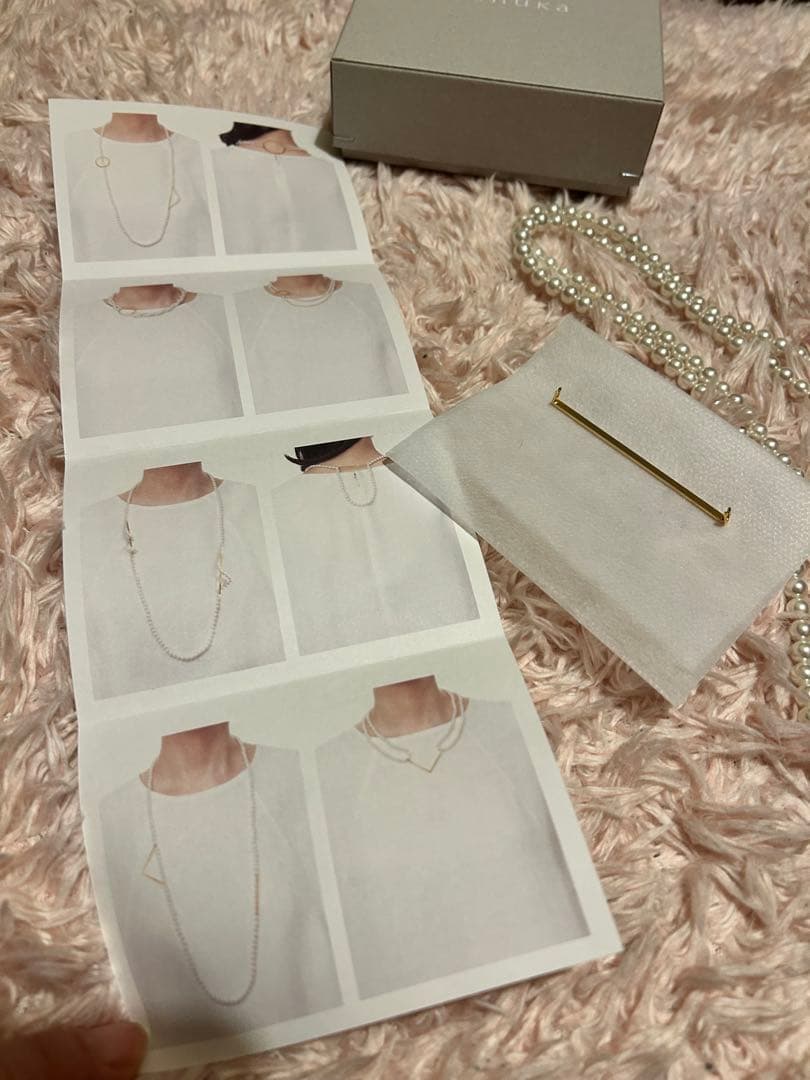 週末お値下げ　tomorrowland パールネックレスjanuka