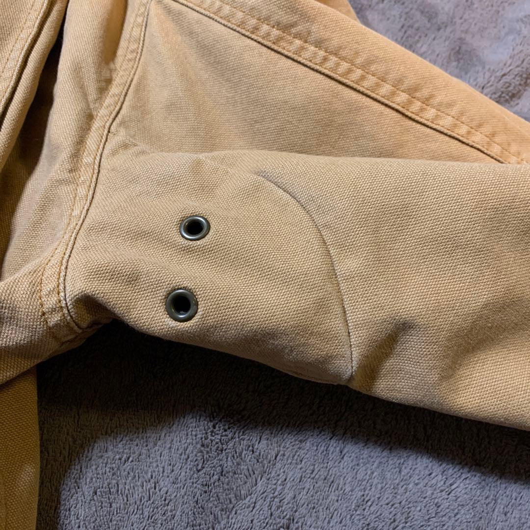 90年代L.L.bean カバーオール　ベージュ コーデュロイ襟