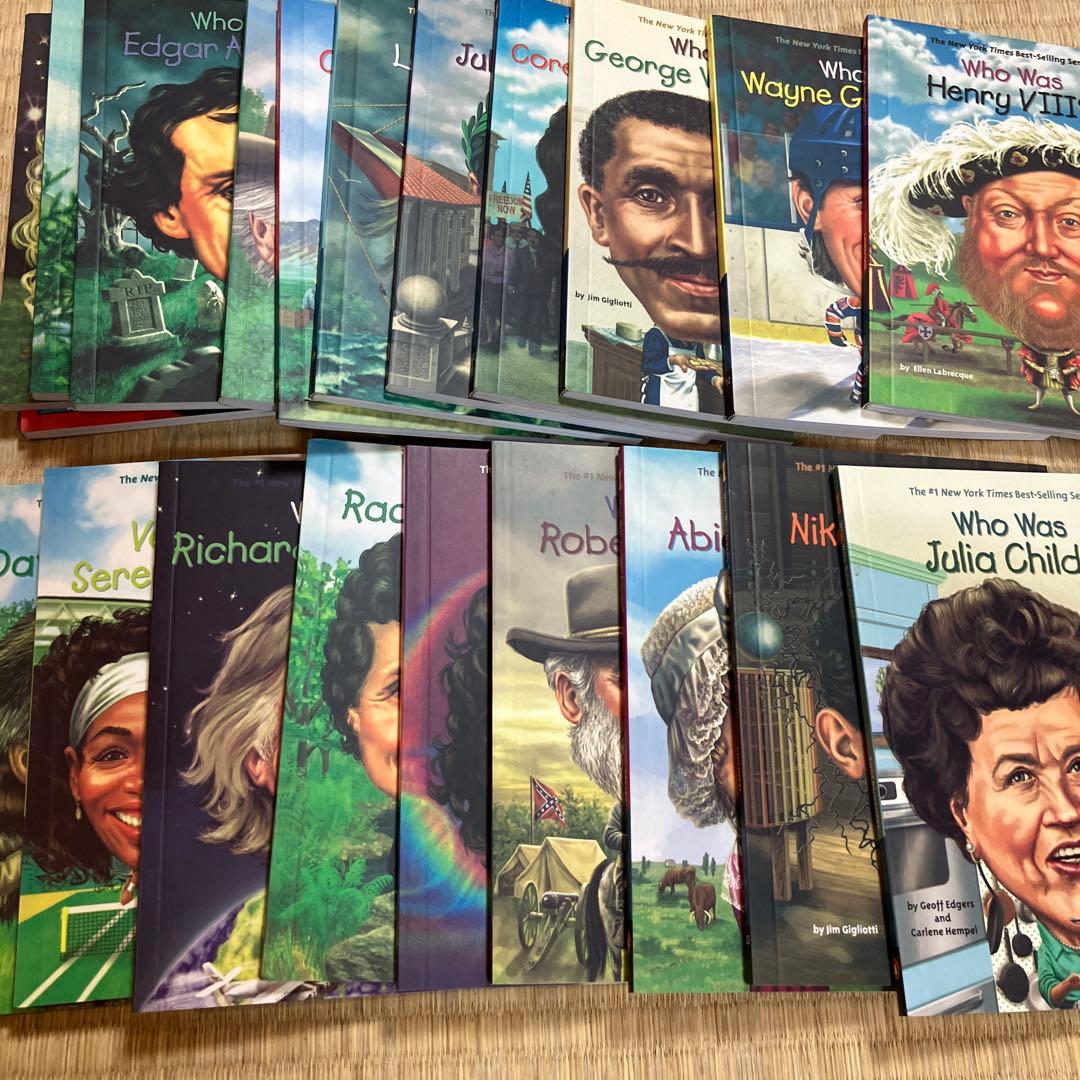 Who Was? シリーズ 伝記本セット 160冊フルセット