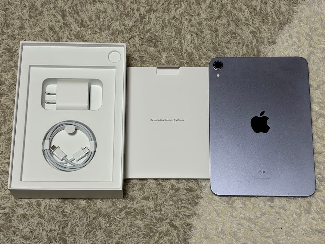Apple iPad mini 第6世代 Wi-Fi パープル 256GB 美品