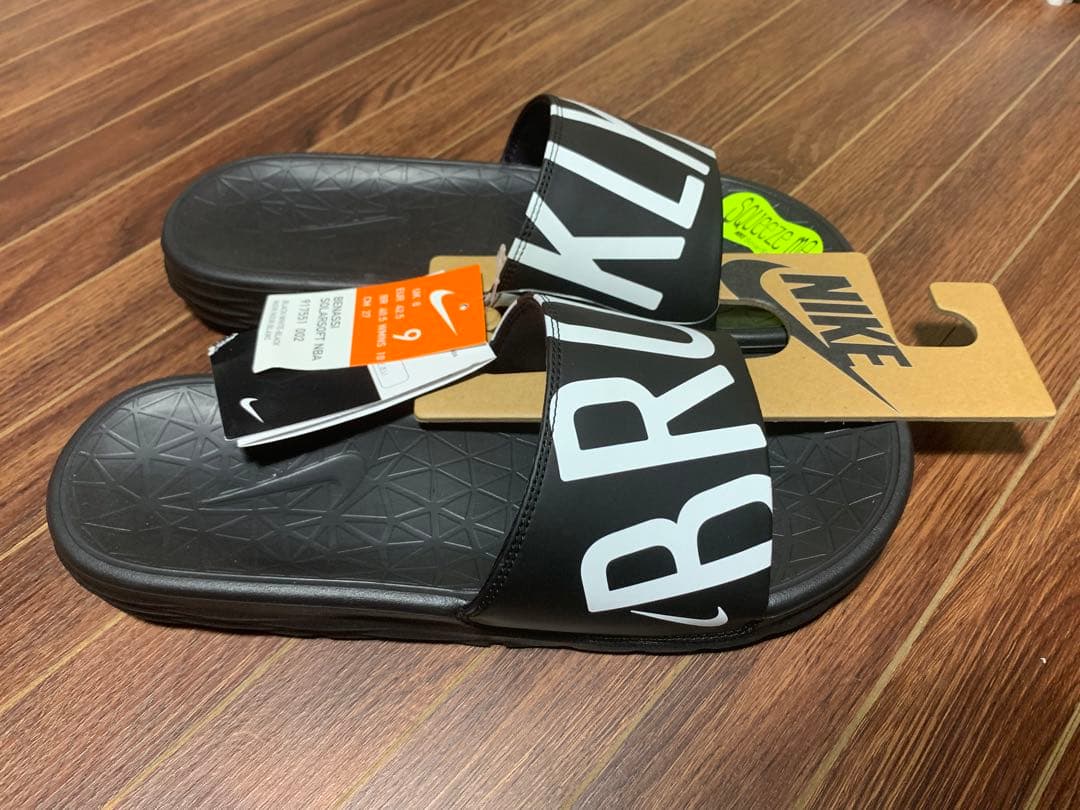 NIKE NBA Brooklyn Nets ベナッシ サンダル