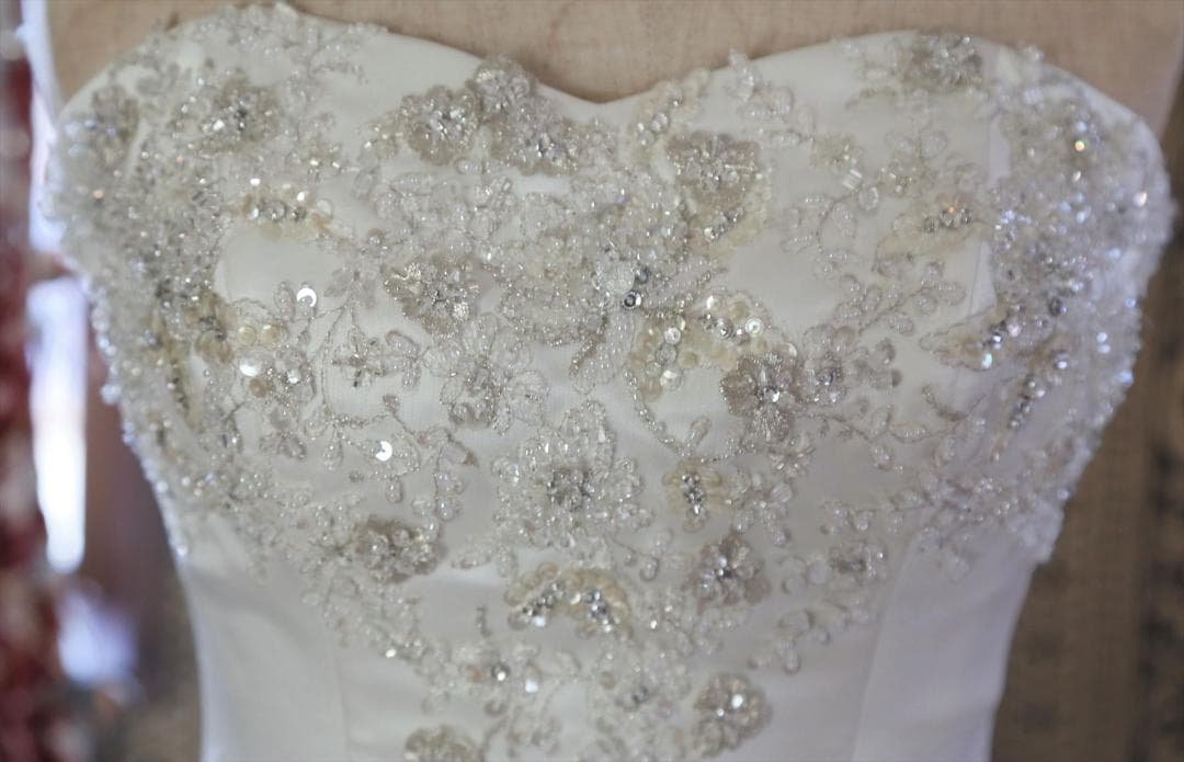 587ソプラシマSopracima高級ウェディングドレス7号Sサイズ松尾エリーカ