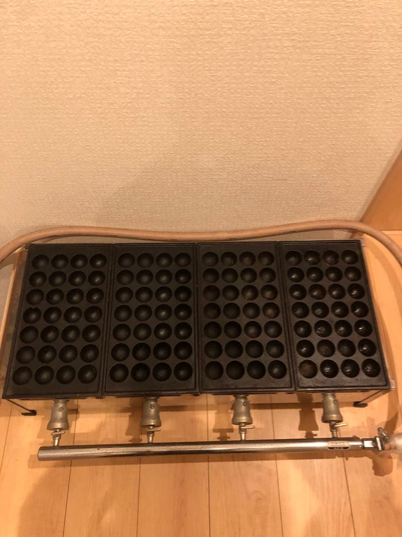 本日限定お値引‼️業務用たこ焼き器 天然ガス(都市ガス)112個