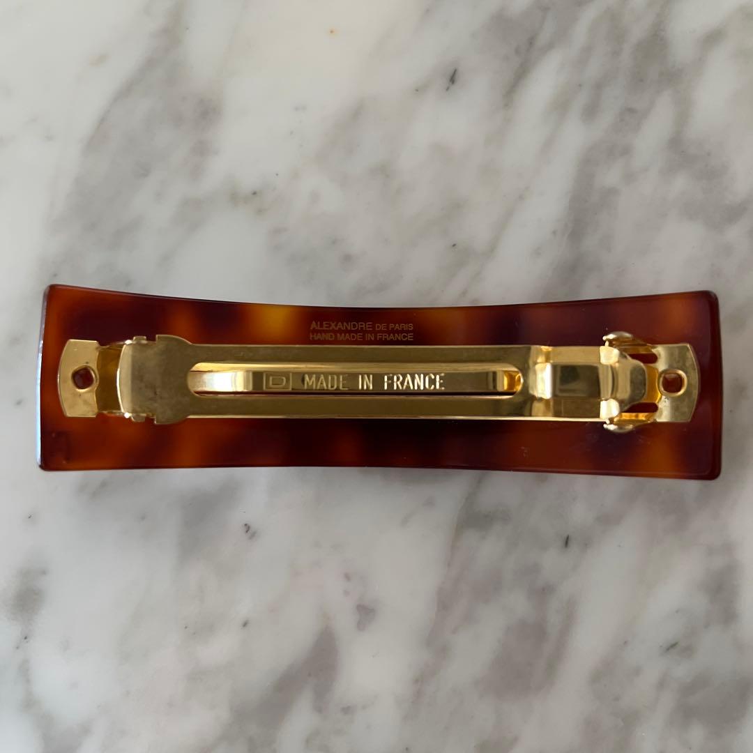 新品、未使用ALEXANDRE DE PARIS バレッタ