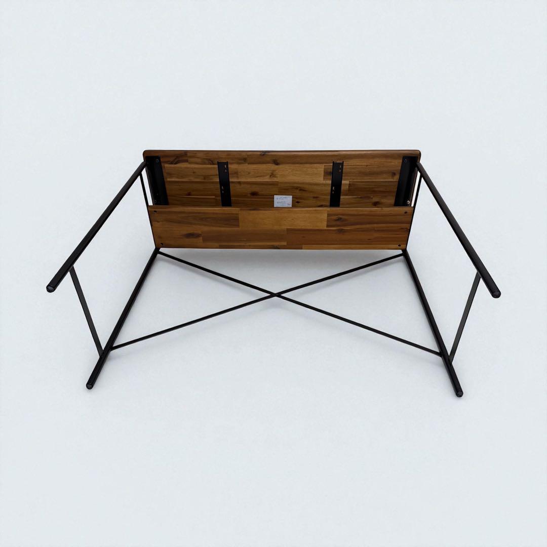 【廃盤】ウニコ　SWELLA カウンターテーブル　アカシア材 アイアン　W110