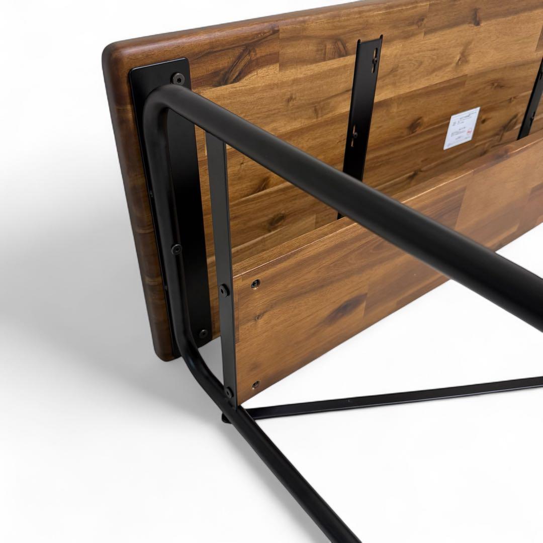 【廃盤】ウニコ　SWELLA カウンターテーブル　アカシア材 アイアン　W110