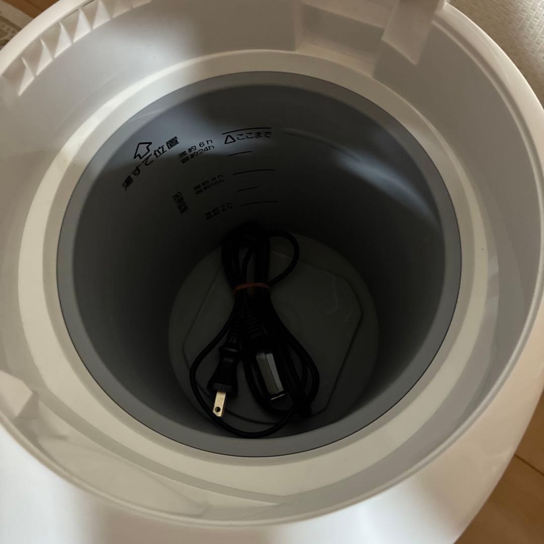 本日即発送します！スチーム式加湿器 USB接続 480ml ホワイト　即レス