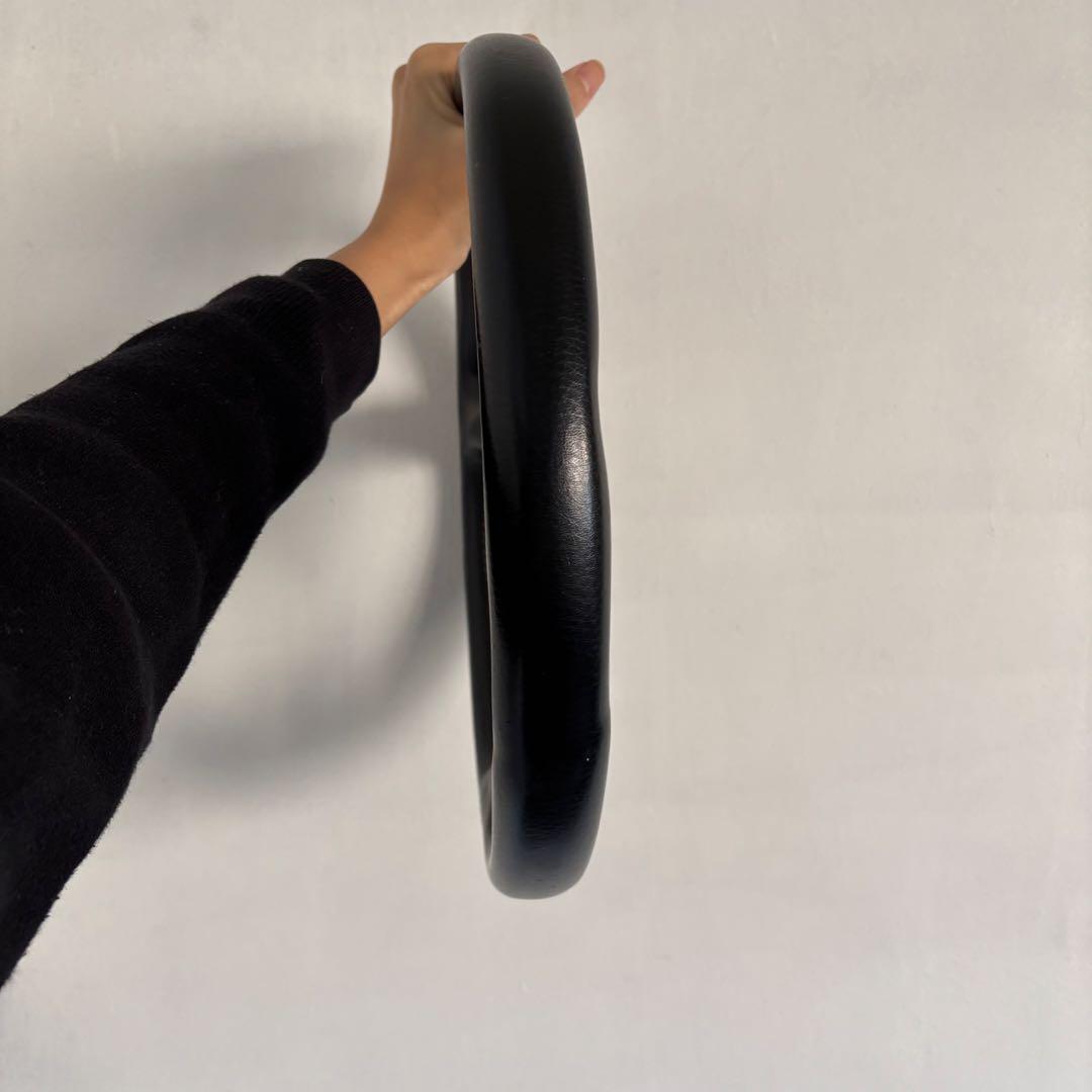 MOMO ステアリングホイール 3スポーク 黒　ベローチェレーシング　セット販売