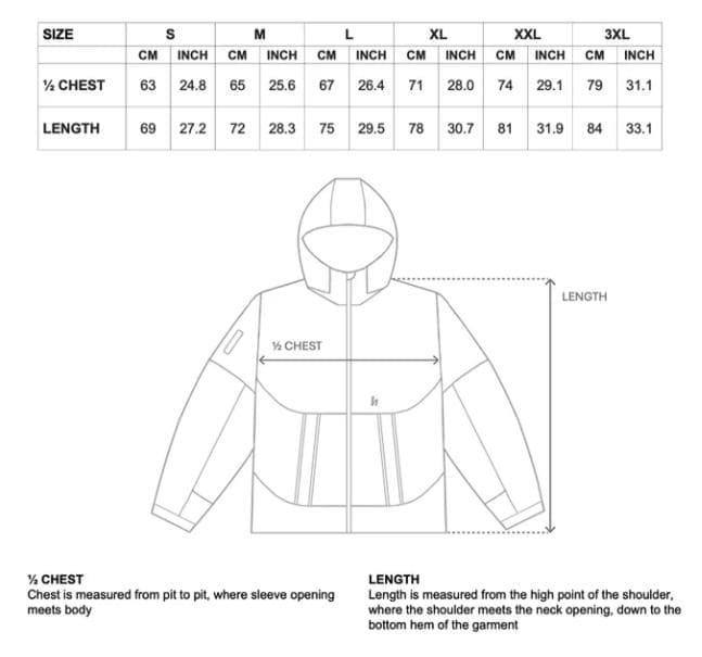 Harlaut apparel Vertex 3L Jacket / Lサイズ