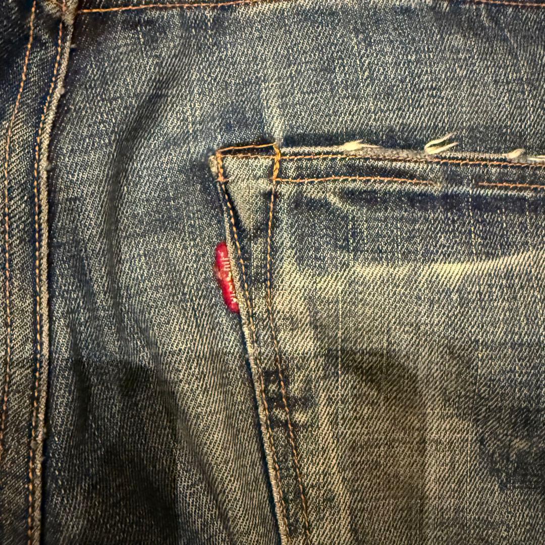 雰囲気最高！LEVI‘S 501XX 1955 W34【鬼ヒゲ！ハチノス】