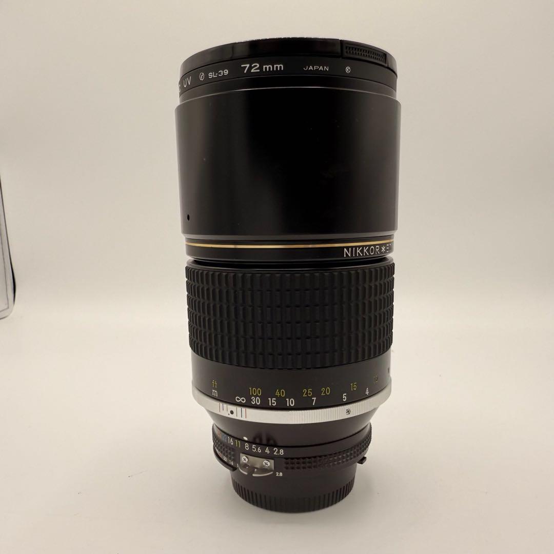 ● 良品 ニコン Nikon NIKKOR ED 180mm 1:2.8 レンズ