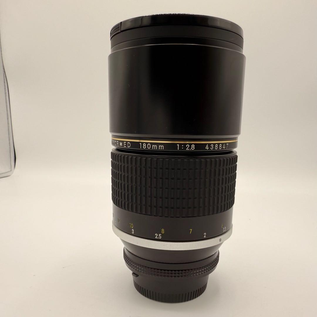 ● 良品 ニコン Nikon NIKKOR ED 180mm 1:2.8 レンズ