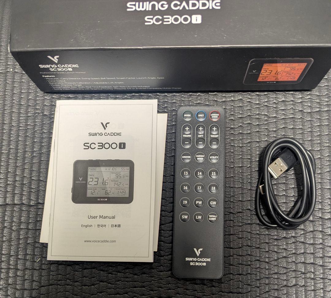 SWING CADDIE SC300i スイングキャディ ゴルフ用弾道測定器