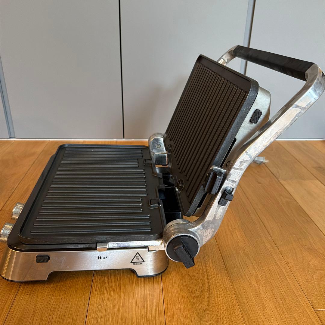 デロンギ マルチグリル BBQ コンタクトグリルプレート 上下温度調整可能