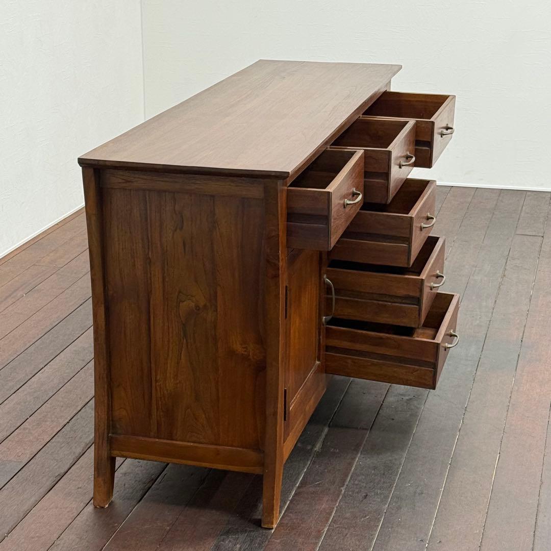 H21K57 コルベッティ チーク無垢 サイドボード