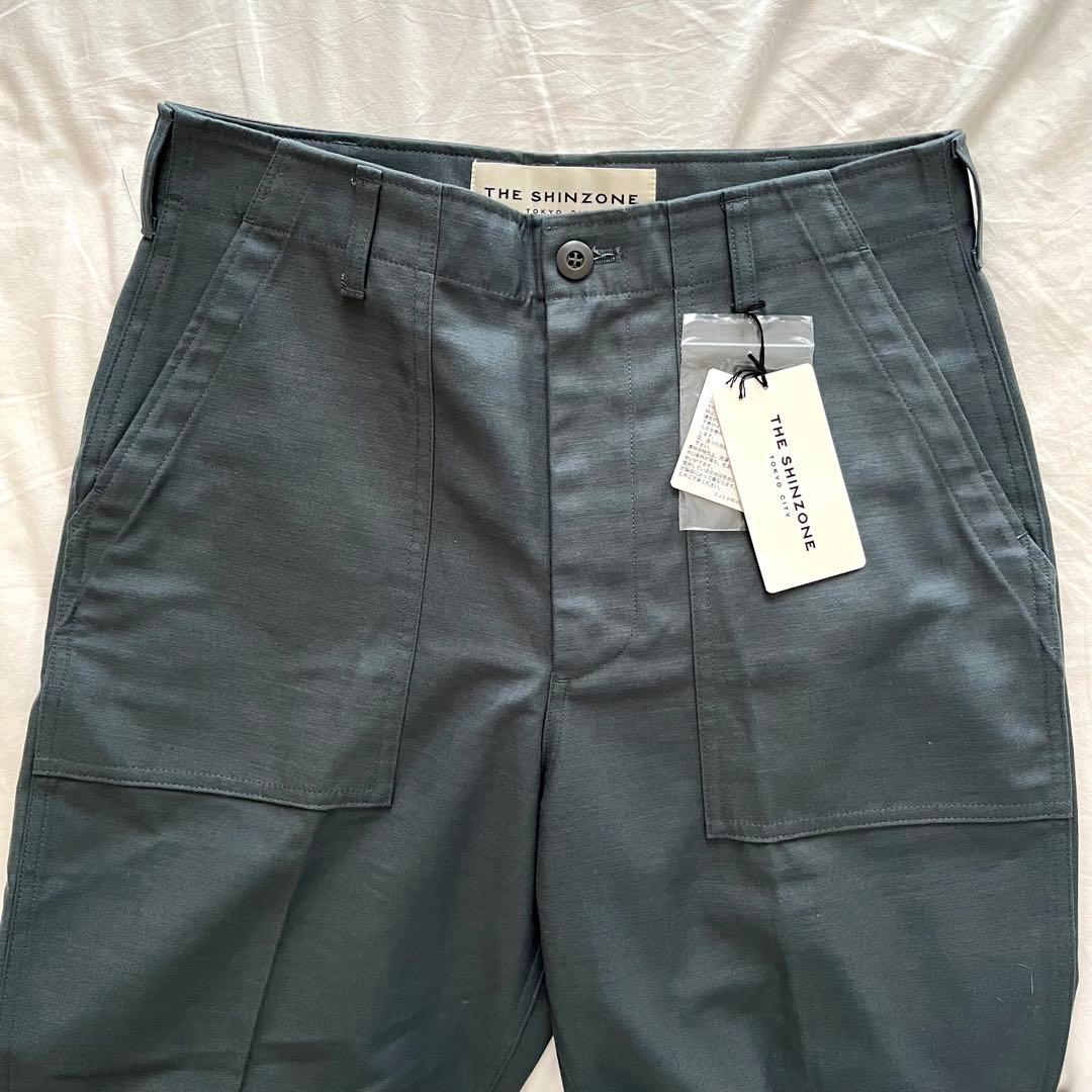 新品タグ付✳︎THE SHINZONE ベイカーパンツ　別注グレー　40(XL)