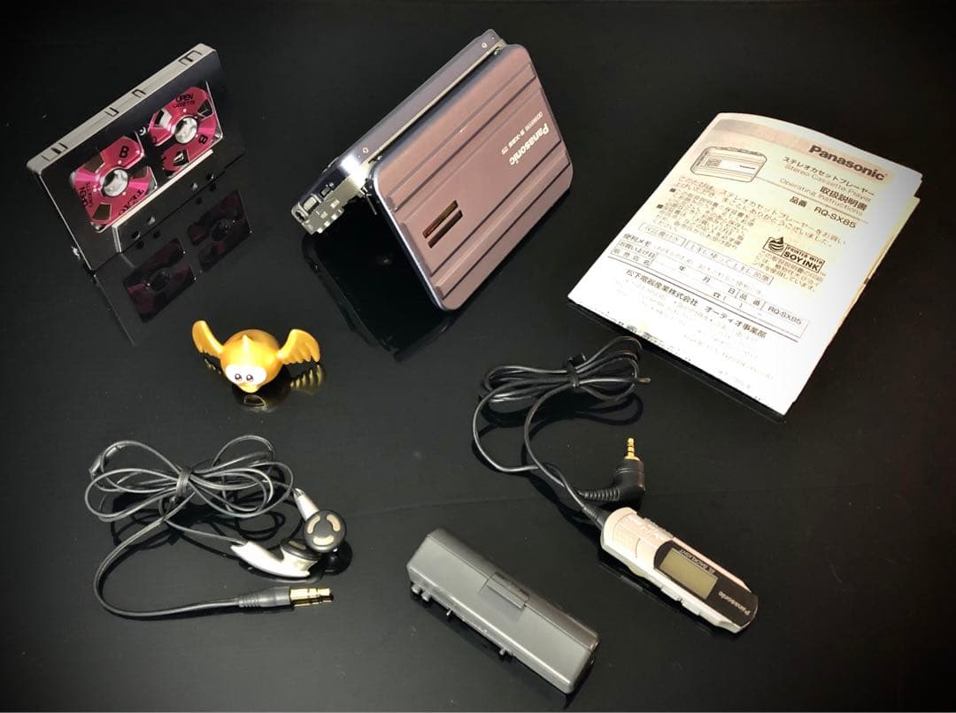 カセットウォークマンPanasonicRQ-SX85灰色「整備済み、完動美品」