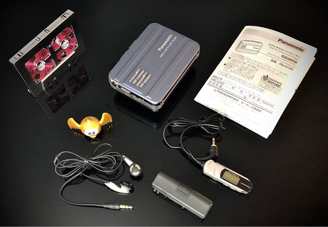 カセットウォークマンPanasonicRQ-SX85灰色「整備済み、完動美品」